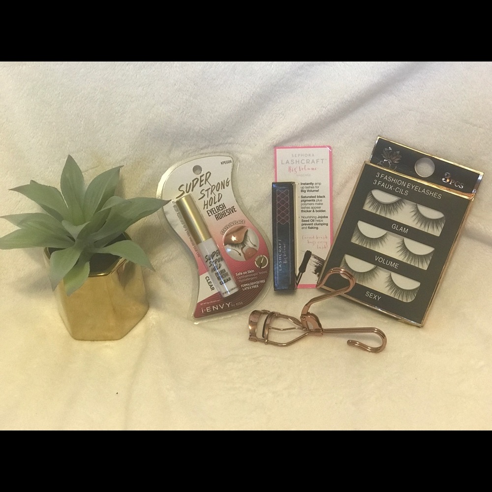 False Eyelash bundle with Sephora Mascara Bonus ❤️
